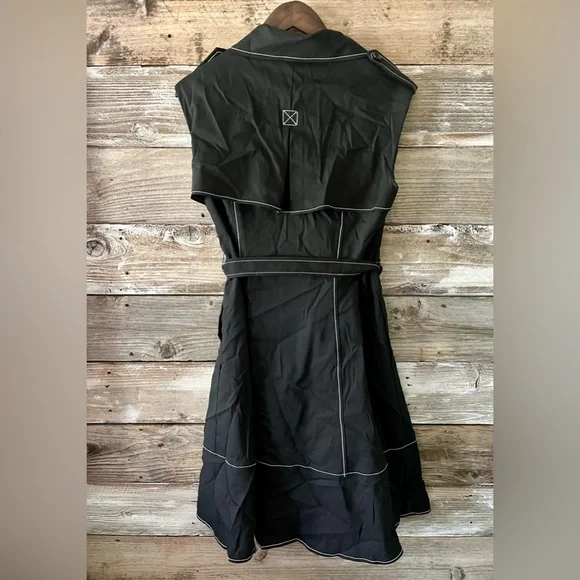 NANETTE LAPORE-NEW Double Breasted Trench Dress with belt